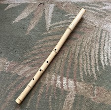 2.1 SHAKUHACHI BAMBOO FLUTE EARTH Model NATURAL Bore Non-root by Perry Yung