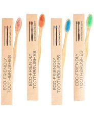 AVISTAR ECO-FRIENDLY BAMBOO TOOTHBRUSHES BAMBOO