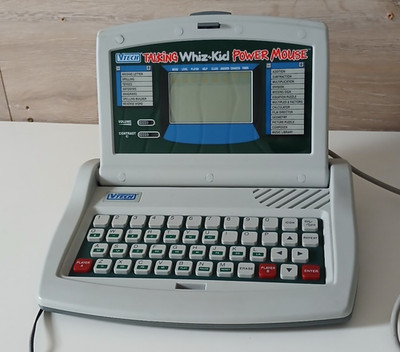 Vintage VTech sprechende Whiz-Kid Power Maus Lerncomputer Laptop getestet