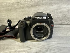 Canon EOS Rebel T3 DSLR Camera Body, Black 12.2MP Parts/Repair