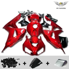 FUD For Honda CBR1000RR 2006 2007 Glossy Red Injection Fairing Mold Bodywork k0