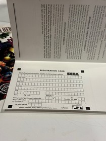 Sega Saturn 1996 Guardian Heroes  Complete in Box with Registration Card