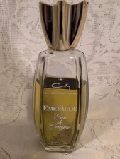Vtg Emeraude Eau de Cologne  Splash 2.5 Oz. By Coty