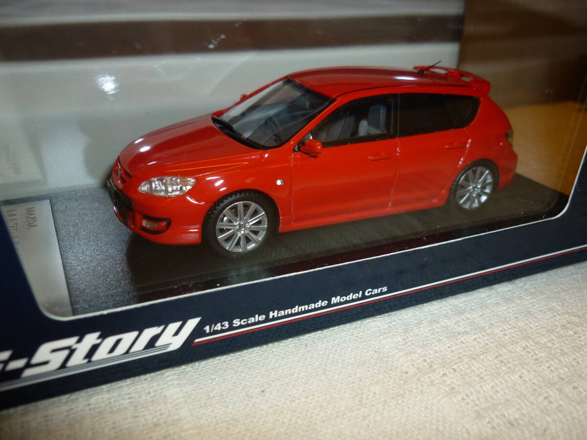 Hi Story 1/43 Mazda Speed Axela Mini Car HS276RE 2003 True