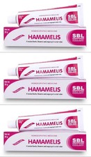 3 x SBL HAMAMELIS Ointment 25g Cream Homeopathic Free Shipping