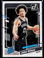 2023-24 Panini Donruss Jalen Wilson Base Rated Rookie #224 Brooklyn Nets (RC)