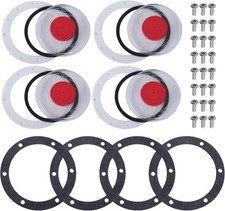4 Pack 3595999 Hub Cap Window Cover Kit for 3434024 Hub Caps 359-5999 Hubcap