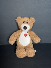 Tender Teddy 1615 Valentine First And Main Bear Plush Heart Patch Brown Tan 12  