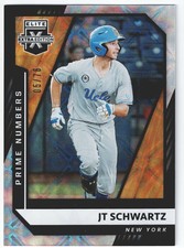 2021 Panini Elite Extra Edition JT Schwartz Rookie RC /76 Prime Numbers #111