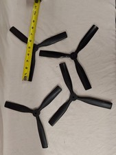 Lot of 4 3-Blade RC Airplane Propellers NEW NOS Unmarked