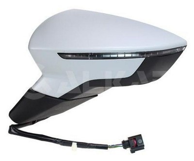 ALKAR 6143807 Außenspiegel Seitenspiegel Links für SEAT Leon ST (5F8) Beheizt