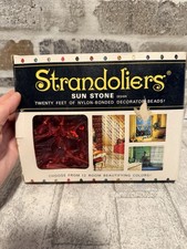 NOS Strandolier  Vintage Hippie Retro Curtain...