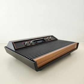 VTG Sears ATARI CX-2600 A VCS Consle +33 Games & Extra Controllers - Wood Grain