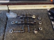 3+3 Deluxe Serie Tuner, Chrom Farbe Tasten NOS (Made in Taiwan)