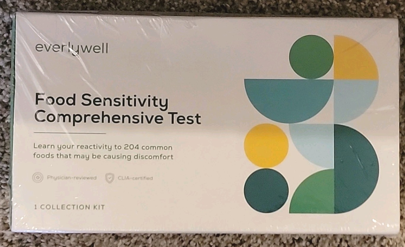 Everlywell Food Sensitivity  Comprehensive Test 204 Types 1/31/27