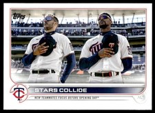 2022 Topps Update Stars Collide (Carlos Correa/Byron Buxton) Minnesota Twins