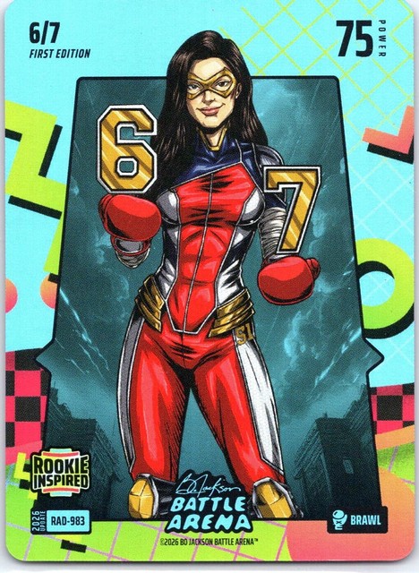 2026 Bo Jackson Battle Arena Update 6/7 Brawl 80's Rad SP Lauren Betts RC