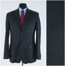 Mens Half Lined Blazer 40R US Size GENTLEMANFARMER Cotton Sport Coat Jacket