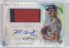 2019 Topps Inception 35/199 Kyle Wright #IAP-KWR Patch Auto 13iq