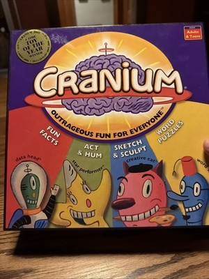 ORIGINAL CRANIUM The Game for Your Whole Brain - Family Fun! Open Box New