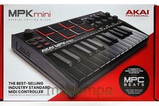 Akai Pro MPK Mini 25 Key Electronic Keyboard - Black - Brand New