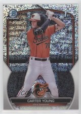 2023 Bowman Chrome Prospects Speckle Refractor /299 Carter Young #BCP-183 12yh