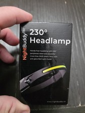 NightBuddy The Original LED Headlamp Rechargeable Flashlight for Adults Campi...