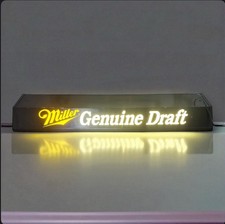 Vintage Miller Genuine Draft Beer Billiard Pool Table Hanging Light Lamp 48"