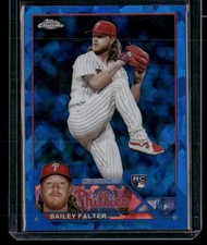 Bailey Falter 2023 Topps Chrome Sapphire #643 Rookie Phillies