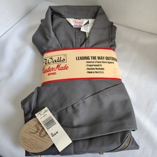 Walls Coveralls 50R Vintage 1997 50th Anniversary Gray NWT NOS Workwear