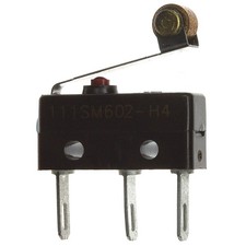 HONEYWELL 111SM602-H4 MiniSnapActionSwitch,RollerLever,1NO/1NC 24A160