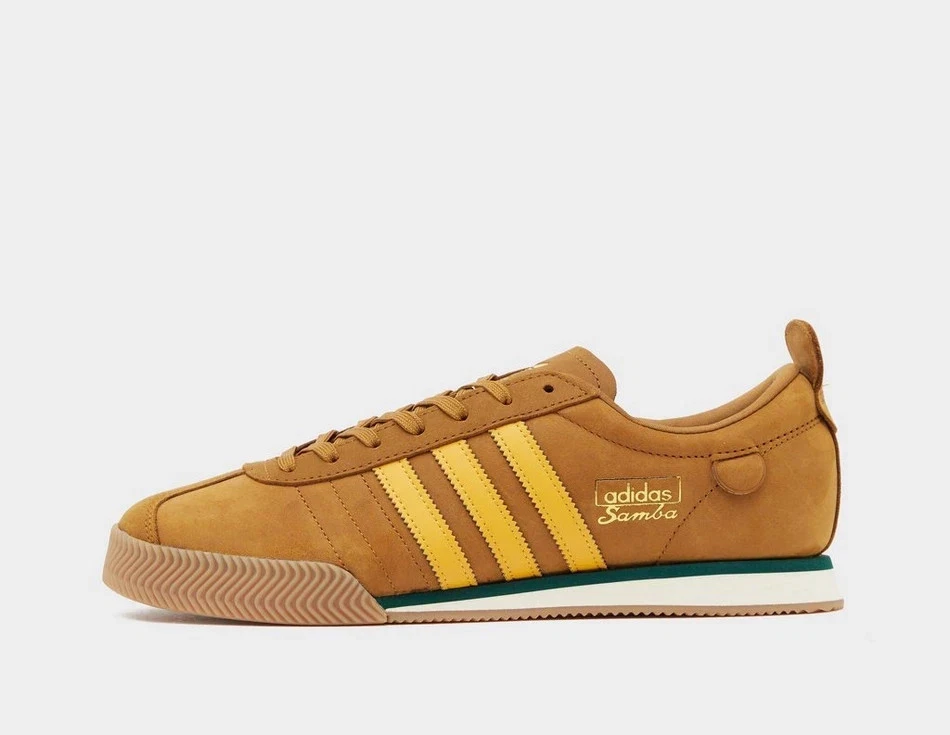 adidas Originals Men's Samba 62 Shoes in Brown