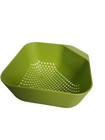 New ListingJoseph Joseph Avocado Green Colander Strainer Easy-Pour Corner Square Morph