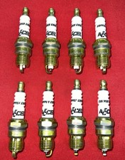 Accel 0414s-8 - Shorty Header Plugs Set Of 8 Spark Plugs Accel 0414s-8 - Shorty Header Plugs Set Of 8 Spark Plugs