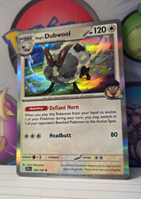 Nintendo Hop's Dubwool 136/159 Journey Together Holo Rare Stage 1