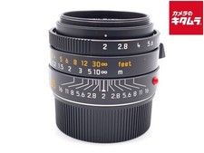 Leica SUMMICRON M f2/35mm ASPH. BLACK for Leica M mount -Near Mint- 3834
