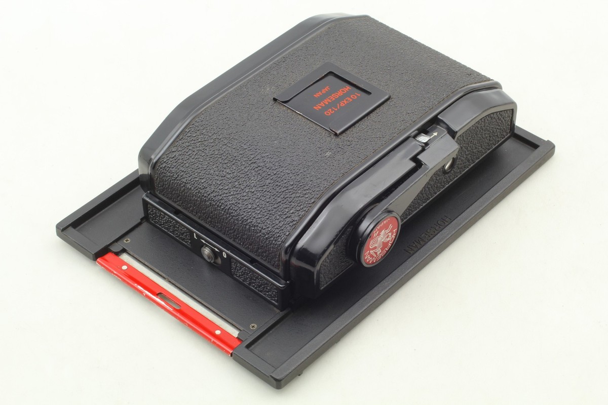 その他 Horseman 10EXP/120 6x7 Roll Back Holder Near MINT!] Horseman 10EXP 120 6x7 Roll Film Back Holder for 4x5
