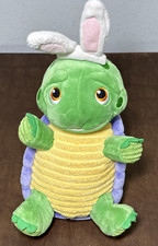 Hallmark Whirlin Twirlin Spinning Turtle Easter Egg Shell Singing Plush Works
