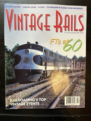 #ad Jan Feb 1999 Vintage Rails Magazine Pacific Electric Railway Red Cars $8.00