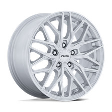 20x8.5 Petrol Pe004 P3e Machined Brushed Glossy Silver Wheel 5x120 35mm