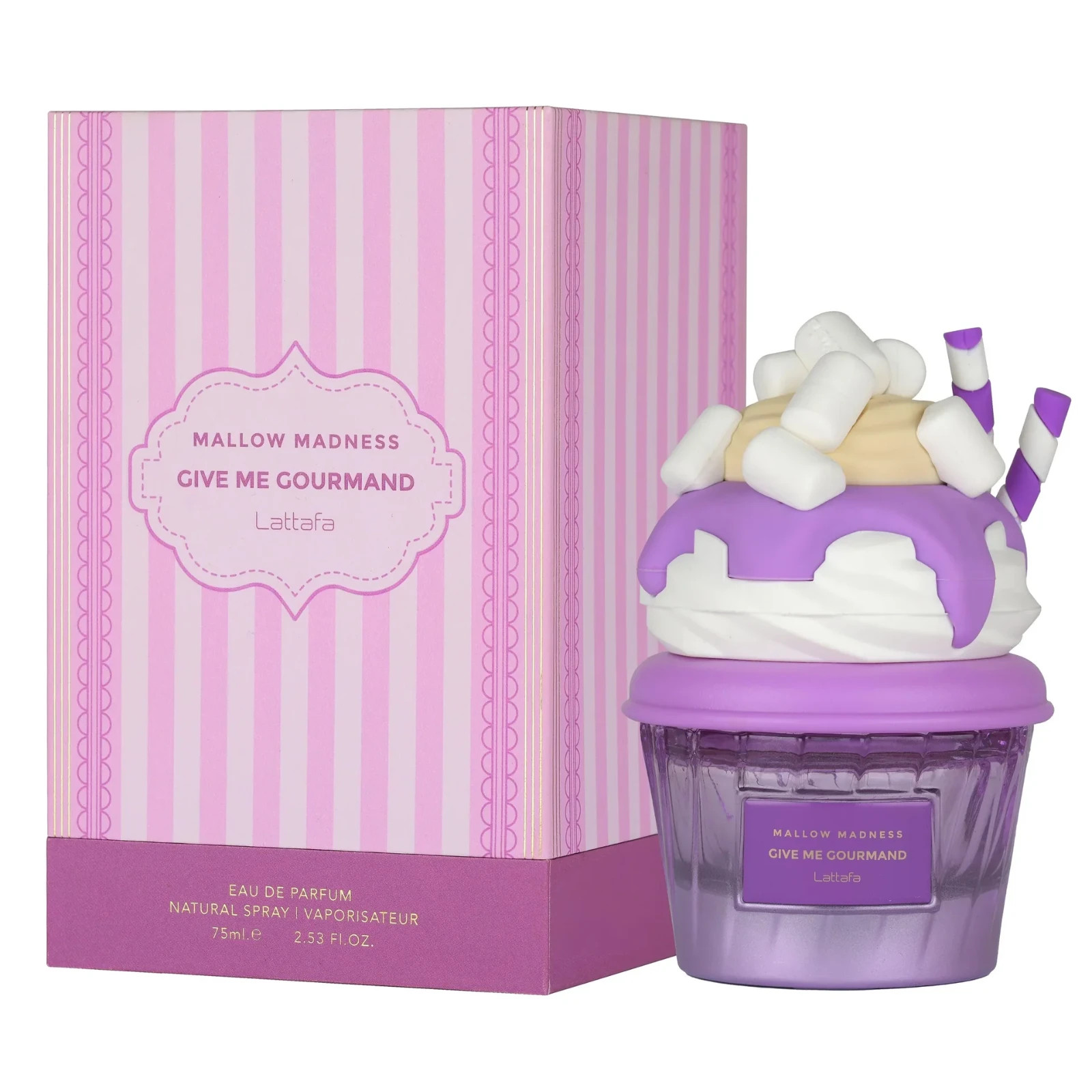 LATTAFA GIVE ME GOURMAND MALLOW MADNESS 75ML EDP SPRAY BRAND NEW & SEALED