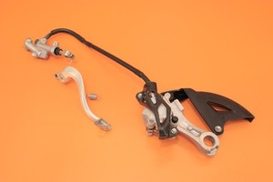 2016 10-23 YZ450F YZ 450F OEM Rear Brake Caliper Bracket Master Cylinder Lever