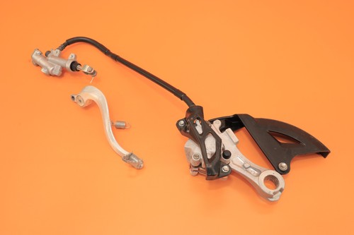 2016 10-23 YZ450F YZ 450F OEM Rear Brake Caliper Bracket Master Cylinder Lever