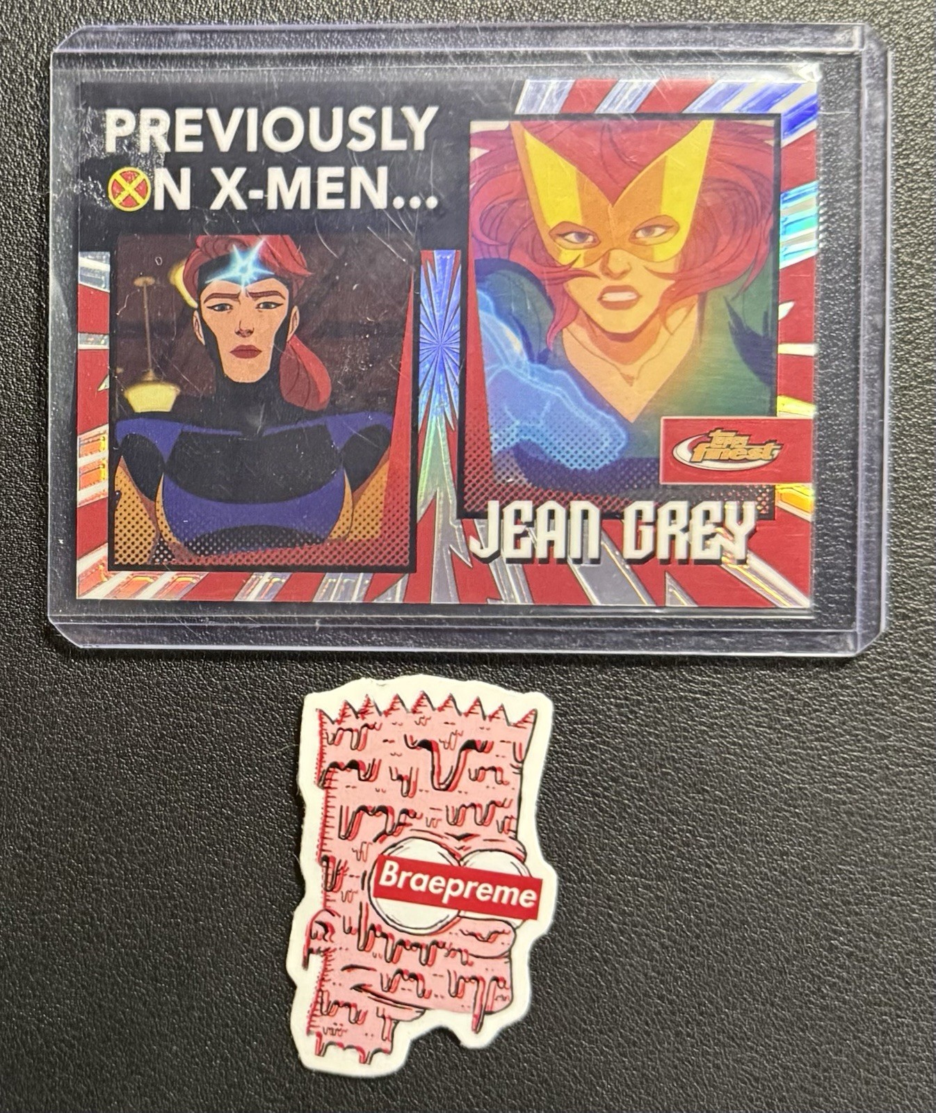 2025 Topps Finest Marvel X-Men '97 Previously On X-Men Jean Grey #PO-7