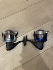 (2) Reel Bodies + Spools LOT Fishing Reels Gear Tackle