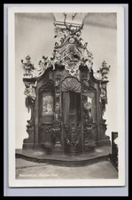 Ansichtskarte Kloster Ettal / Beichtstuhl