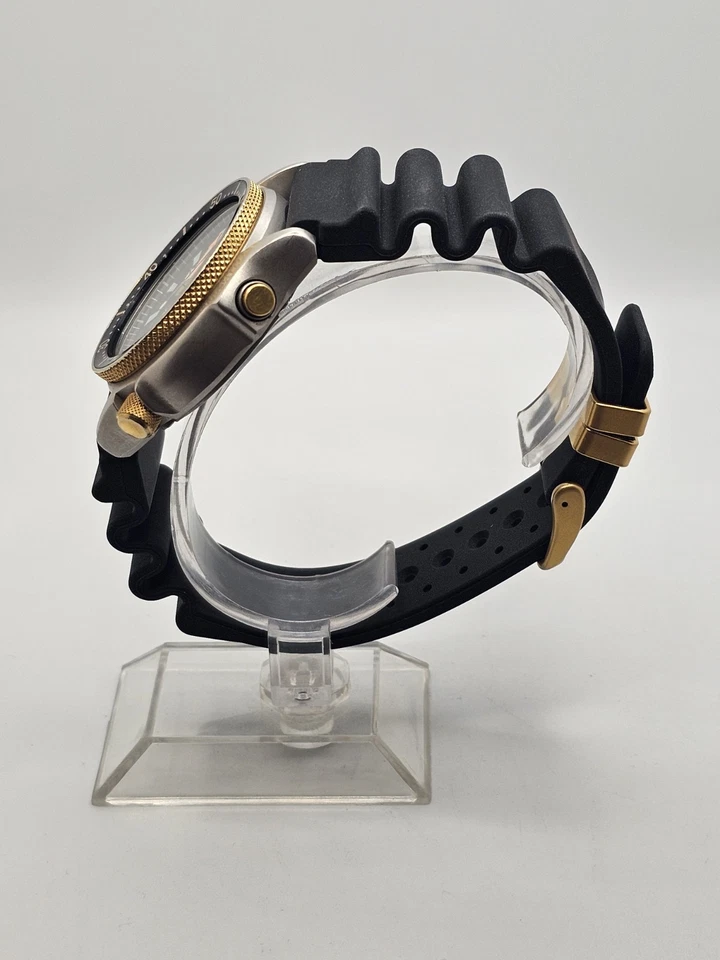 Reloj de buceo digital analógico 200M vintage 1992 Citizen Aqualand para hombre C022-088093Y Foto 3 de 4