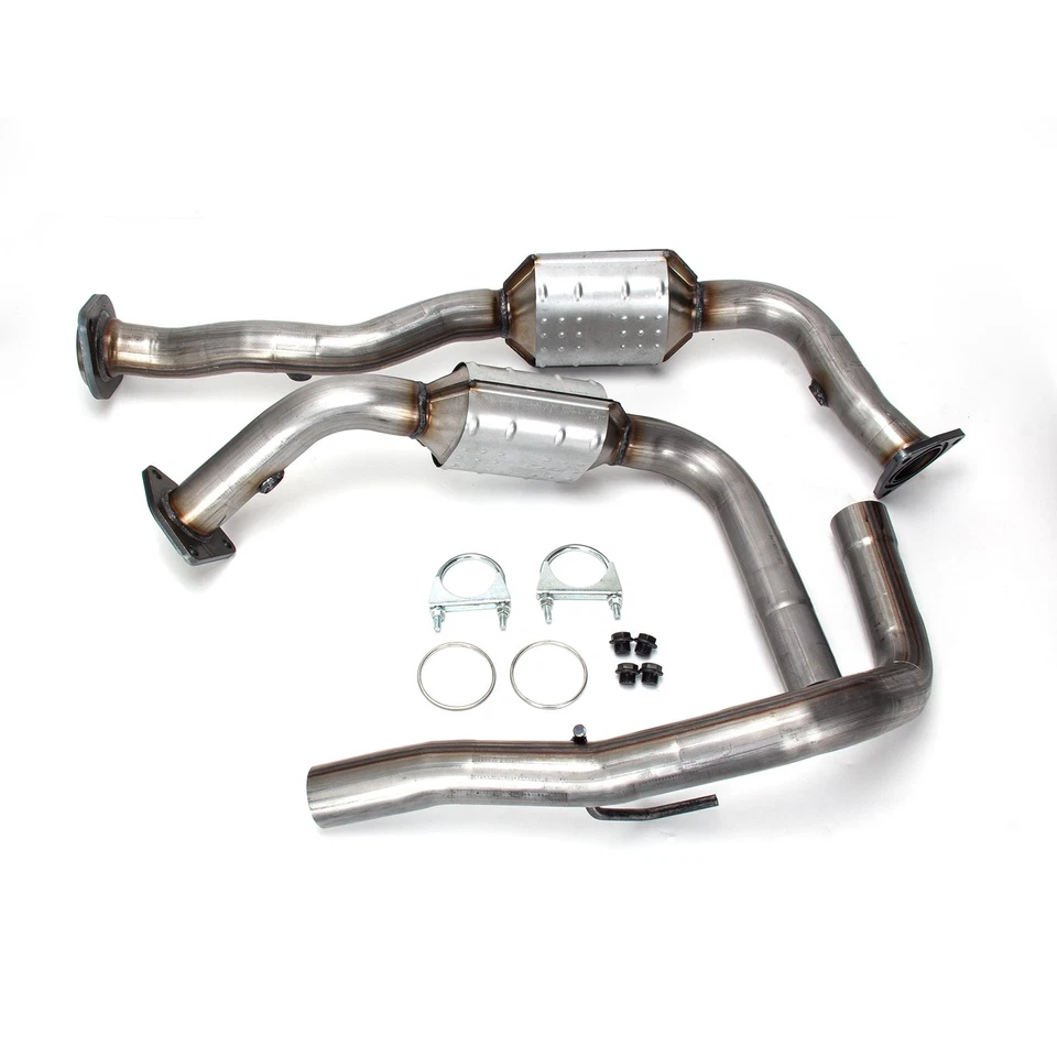 2x Conversor Catalítico com Gaxetas Para 2003-2006 Hummer H2 6.0L Esquerda e Direita - Imagem 2 de 4