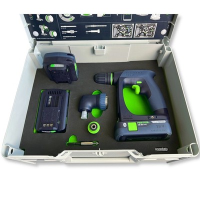 SCHWÄBLE  Schaumeinlage Schaumstoffeinlage für Festool Akku-Bohrschrauber CXS18