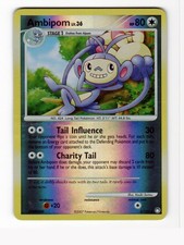 Ambipom 3/123 Rare Mysterious Treasures Pokemon Reverse Holo Lightly Played